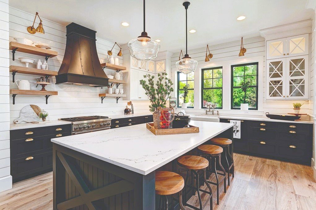 Modern Farmhouse Kitchen Remodel by Hancock Kitchen & Bath project photo