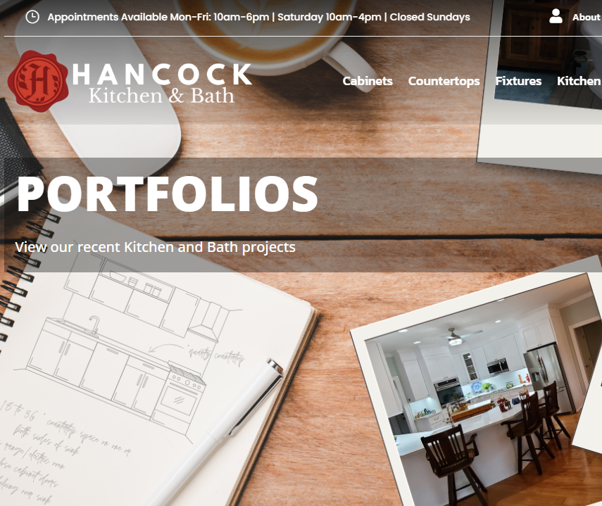 Portfolio Of Current Kitchen And Bath Projects - Hancock Kitchen & Bath ...